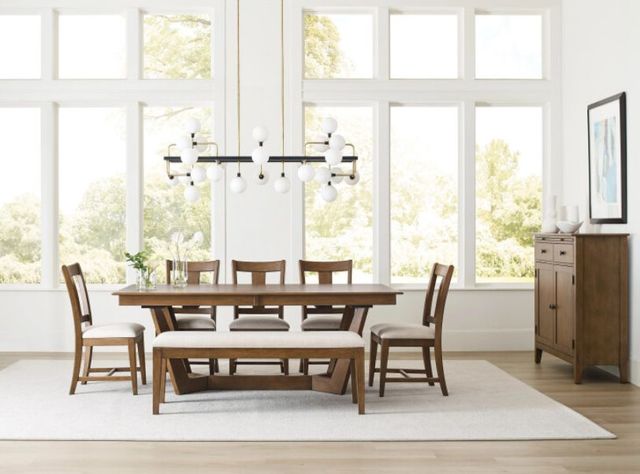 Kincaid® Kafe Latte Upholstered Dining Bench-2