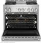 JennAir® NOIR™ 36" Stainless Steel Pro Style Natural Gas Range-1