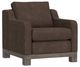 International Furniture Direct Samba Chocolate Brown Accent Chair-0