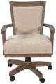 Sunny Designs™ Doe Valley Buckskin/Neutral Beige Game Chair with Casters-2