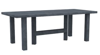C R Plastics Napa Outdoor Dining Table - Slate Grey
