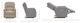 La-Z-Boy® Wynne Stone Power Rocking Recliner with Headrest-2