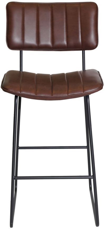 Steve Silver Co. Tribeca Black/Brown Bar Stool-1