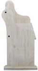 Magnussen Home® Bronwyn Alabaster Bench with Back-2