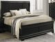 Lifestyle 0393A Antique Black Full Panel Bed-0