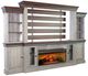 Sunny Designs™ Alpine Gray/Tobacco Leaf Entertainment Wall-2