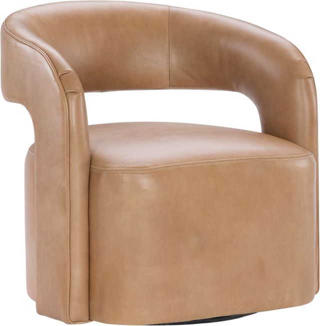 Bradington-Young Customizable Valyn Swivel Chair-4