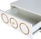 TOV Furniture Ella White Side Table-4
