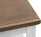 Legends Home Providence Bourbon Coffee Table with White Base-4