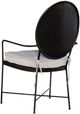 Hooker® Furniture Ciao Bella Aged Bronze/Tuscan White Dining Arm Chair-2