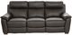 HTL International Black Power Reclining Sofa-3