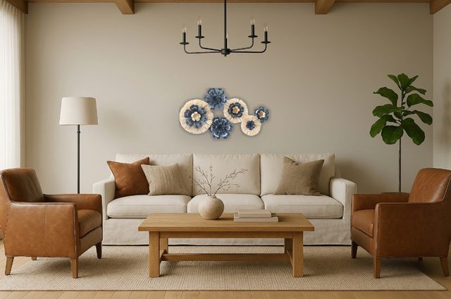 Classy Living Radiant Floral Wall Decor-1