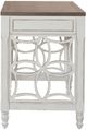 Liberty Furniture Magnolia Manor 4-Piece Antique White/Weathered Bark Optional L-Shaped Desk Set-4