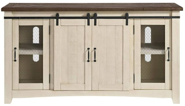 Martin Svensson Rustic Brown/Cream Entertainment Console-1