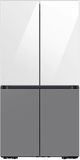 Samsung Bespoke Flex™ 18" White Glass French Door Refrigerator Top Panel-2