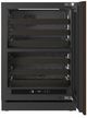 U-Line® Seamless Collection 24" 4.9 Cu. Ft. Panel Ready Dual-Zone Wine Refrigerator with Glass Door-3
