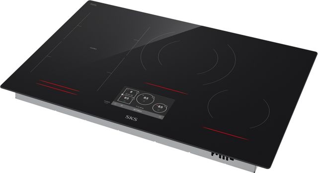 SKS 30" Black Induction Cooktop with Flex Cooking Zone-3