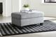 Benchcraft® Mathonia Smoke Ottoman-4