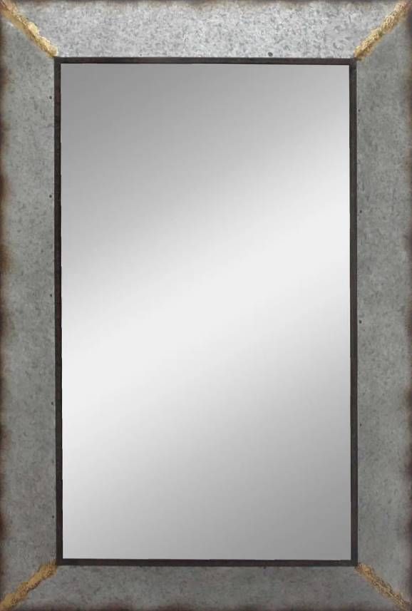 Classy Art Style 17 Chrome/Gray Wall Mirror-0