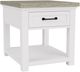 Riverside Furniture Cora Fog End Table with Cloud Base-0