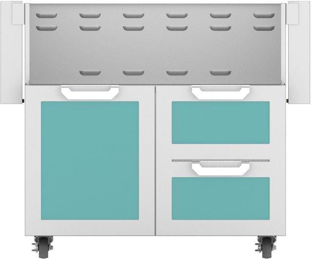 Hestan® 36" Outdoor Double Door and Drawer Tower Cart-Bora Bora-0