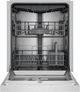 Bosch® 300 Series 24" White Front Control Built-In Dishwasher-1