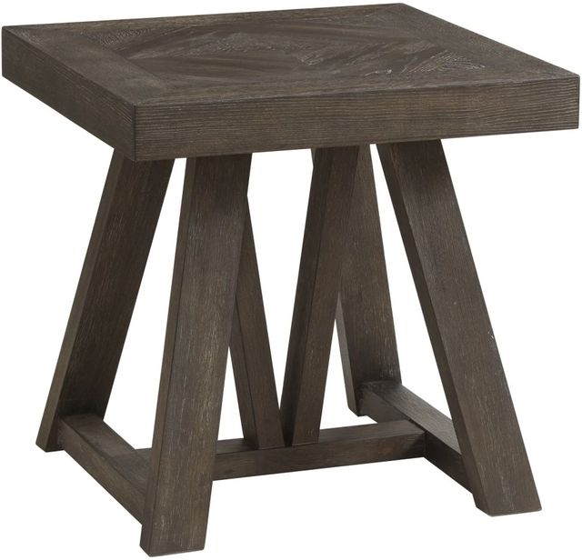 Intercon Hearst Reclaimed Chevron End Table-0