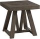Intercon Hearst Reclaimed Chevron End Table-0