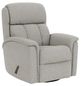 Flexsteel® Luna Silver Spray Swivel Gliding Recliner-0
