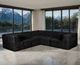 Furniture of America® Nappi Black L-Shape Sectional-1
