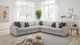 Furniture of America® Nerone Light Gray Sectional-2