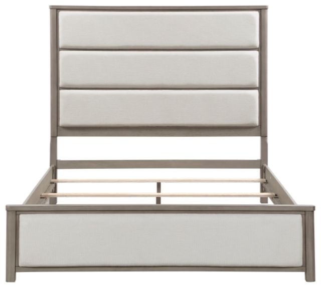 Homelegance® Dalston Beige/Light Gray California King Panel Bed-3