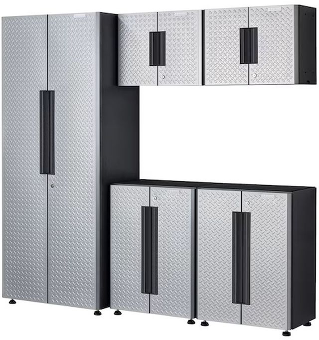 Gladiator® Silver Tread Flex Cabinet System IV-1