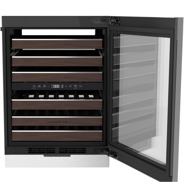 Monogram® 24" 4.7 Cu. Ft. Panel Ready Built-In Wine Cooler-1
