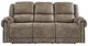 Corinthian Furniture Burr Ridge Hazelnut Power Reclining Sofa with Power Headrest and Lumbar-0