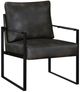 Homelegance® Trent Dark Dark Gray Accent Chair-0
