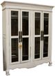 Million Dollar Rustic Frosted White Accent Cabinet-0