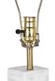 A & B Home Black/White 15" Table Lamp-3