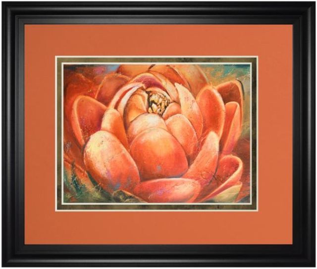 Classy Living Patricia Pinto Red Lotus Il 34" Wall Art-0