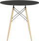 Signature Design by Ashley® Jaspeni 5-Piece Black/Natural/White Dining Table Set-1