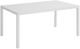 Linon Alora 6-Piece White Aluminum Outdoor Dining Set-3