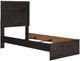 Signature Design by Ashley® Belachime Black Twin Panel Bed-4