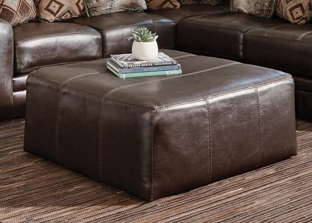 Jackson Furniture Denali Chocolate 40" Cocktail Ottoman-1