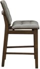 Coaster® Redbridge 2-Piece Gray/Walnut Counter Stool Set-5