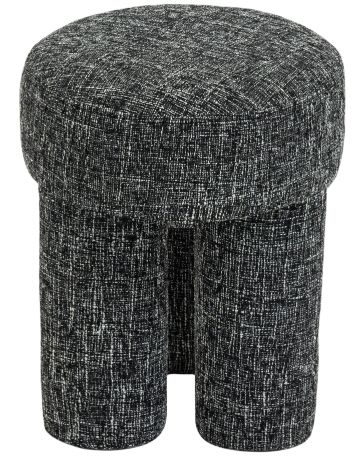 Meridian Furniture Larson Black Ottoman/Stool					-1