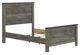 Signature Design by Ashley® Frandern Black/Gray Full Panel Bed-1