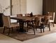 International Furniture Direct Forge Brown Dining Table-1
