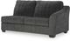 Signature Design by Ashley® Biddeford 2-Piece Shadow Left-Arm Facing Sectional and Chaise-2