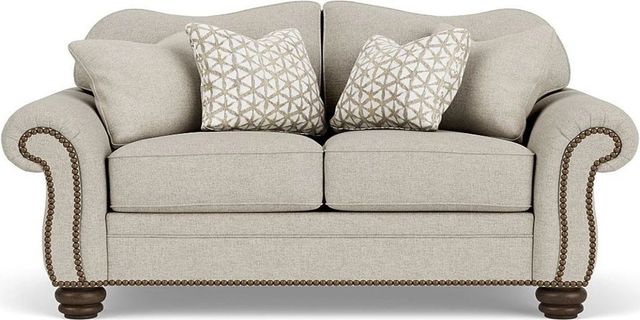Flexsteel® Bexley Silver Driftwood Loveseat-1