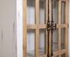 Vintage Furniture Nero White/Bare Panal Vitrine-2